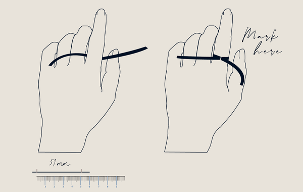 How to measure sales circumference of a ring